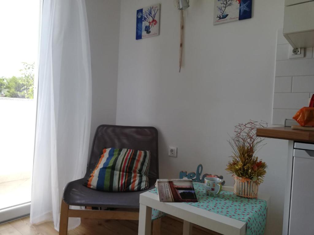 Część wypoczynkowa w obiekcie Apartments Relax Punat