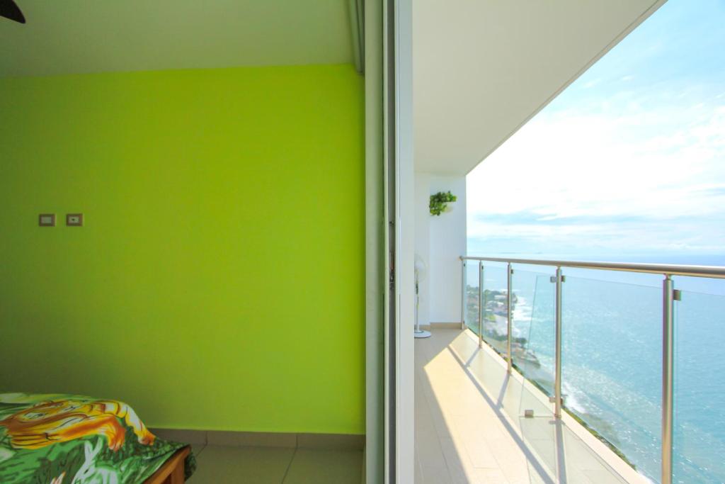 Nespecifikovaný výhled na moře nebo výhled na moře při pohledu z apartmánu