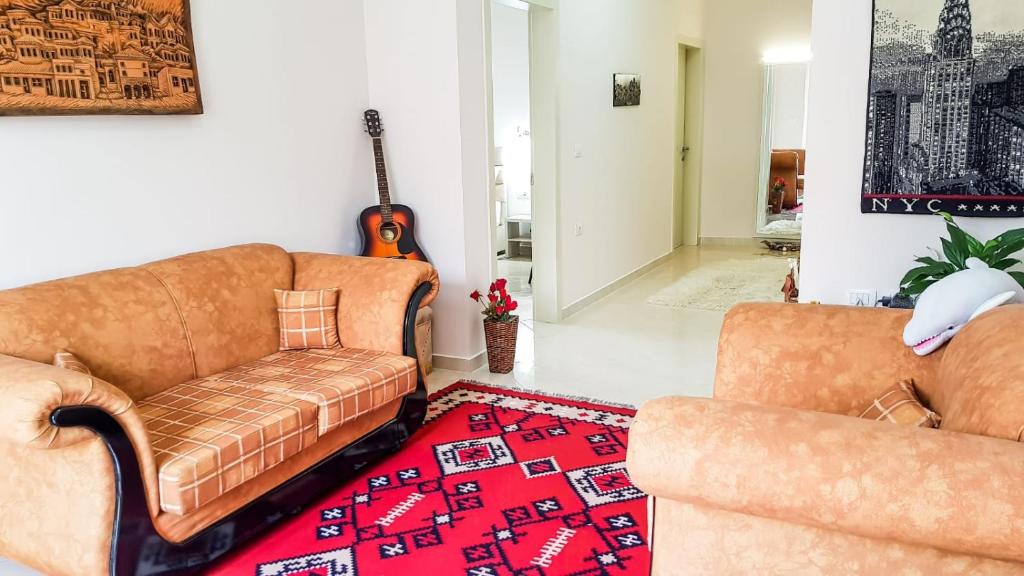 Zona d'estar a Olive B&B