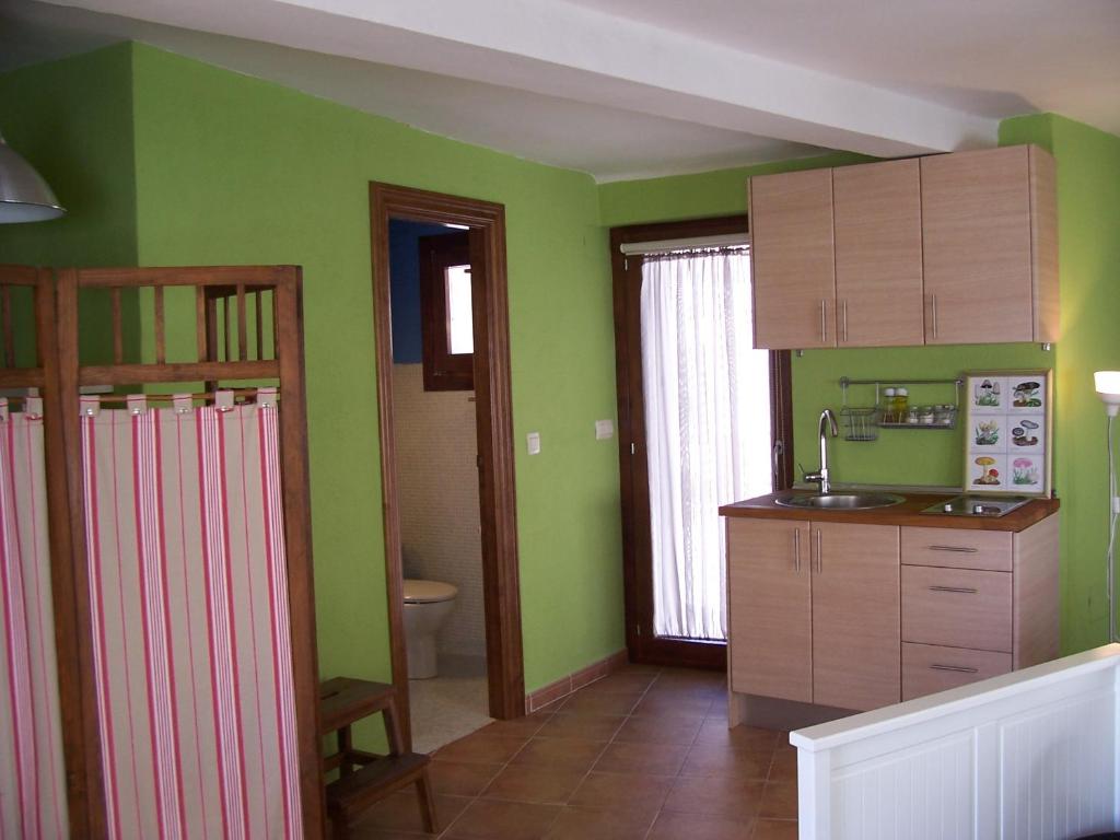 Kuchyňa alebo kuchynka v ubytovaní Casa Rural "Hazanas" Adanero