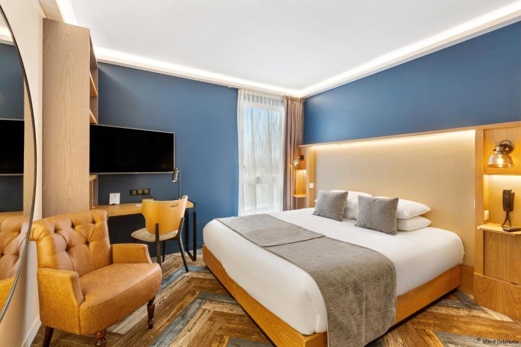 Postel nebo postele na pokoji v ubytování Aiden by Best Western T'aim Hotel