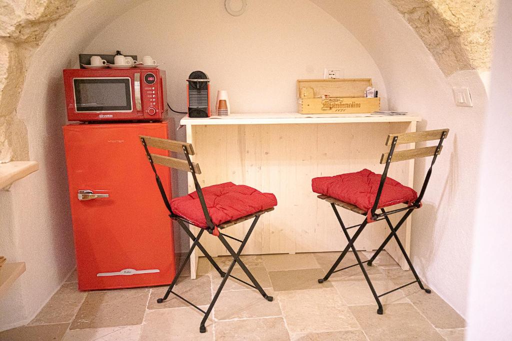 Kuchyň nebo kuchyňský kout v ubytování Radici Ostuni