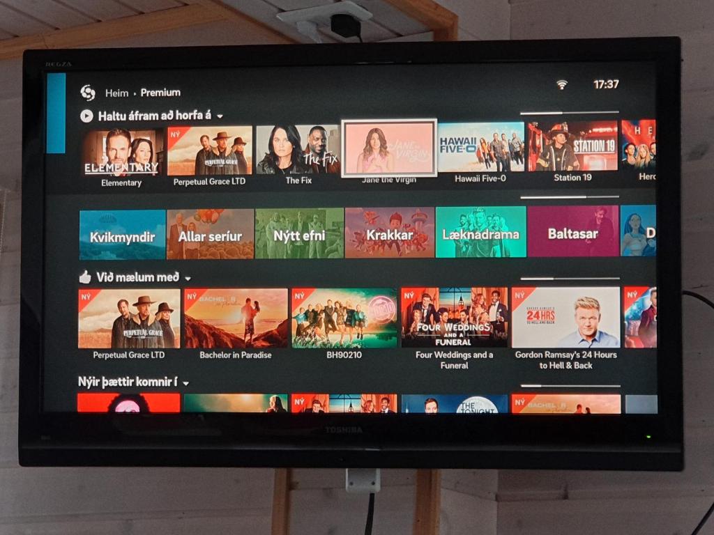 TV o dispositivi per l'intrattenimento presso Adventure Eagle Cottege