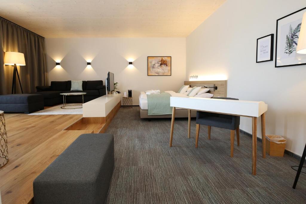 Posezení v ubytování Donau Lodge