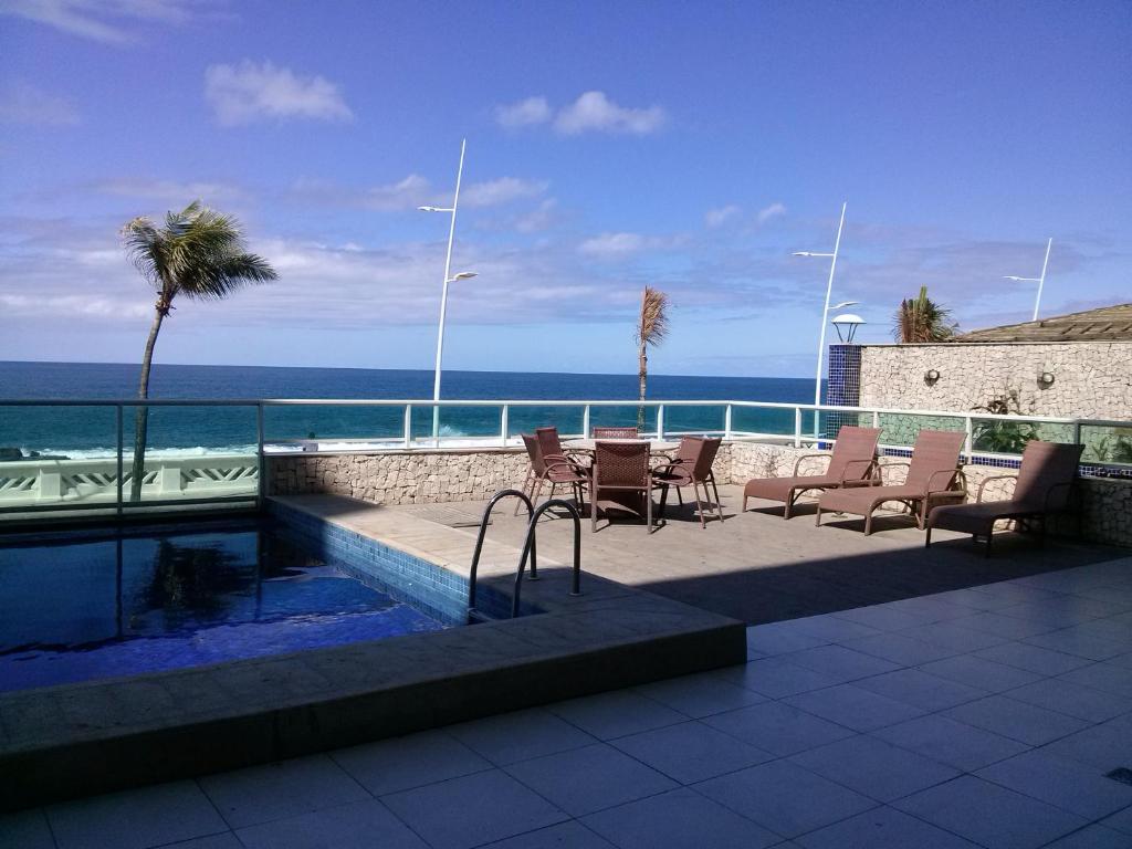 Bahia Flat - Flats na Barra - Studio Apartment With Sea View
