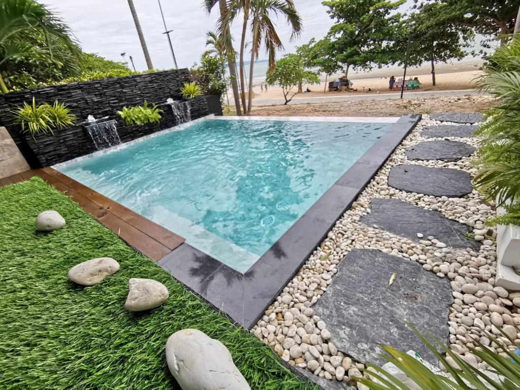Bazén v ubytování Dojo pool villa nebo v jeho okolí