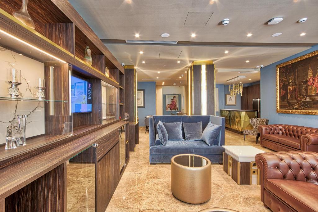 Posezení v ubytování Palazzo Rosaria Boutique Hotel