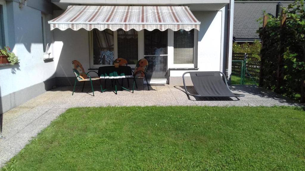 Zahrada ubytování Apartmaji Mojca
