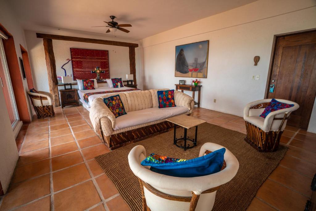 Posezení v ubytování Casa de los Sueños Hotel Boutique
