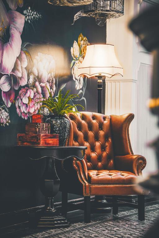 Posezení v ubytování Adora Art Hotel
