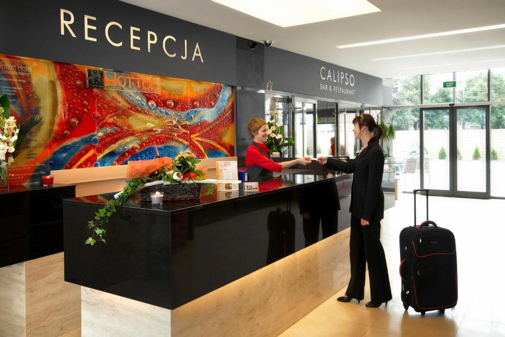Vstupní hala nebo recepce v ubytování Hotton Hotel