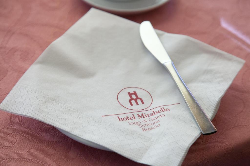 Certifikát, hodnocení, plakát nebo jiný dokument vystavený v ubytování Hotel Mirabello