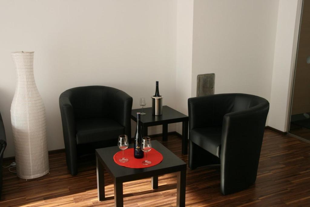 Posezení v ubytování Appartement Crystal by Schladmingurlaub