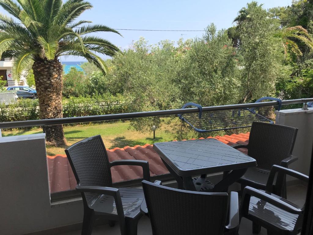 Balkón alebo terasa v ubytovaní Villa Diamantis Apartments