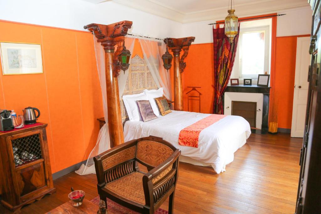 Château De La Frogerie - Chambre Double Avec Salle De Bain Privée