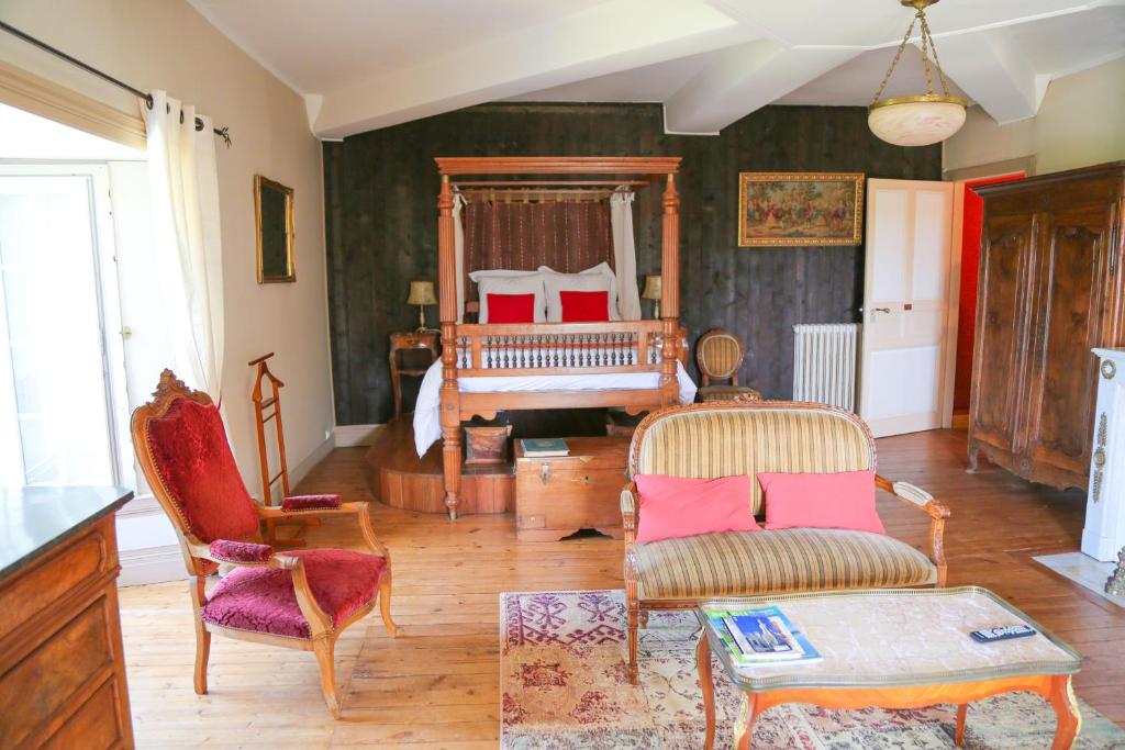 Château De La Frogerie - Chambre Double Avec Salle De Bain Privée