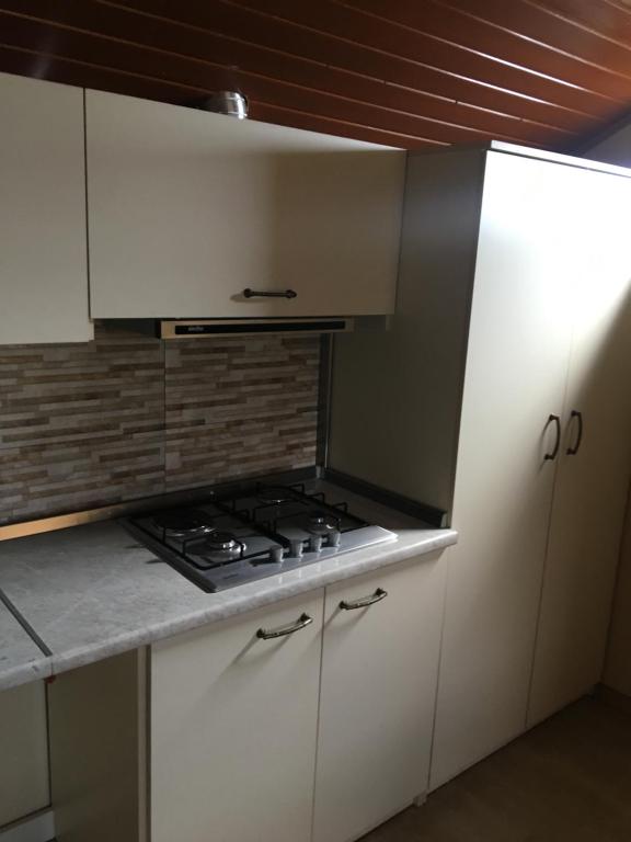 Kuchyň nebo kuchyňský kout v ubytování Mtskheta Wellpoint Arsukidze 48