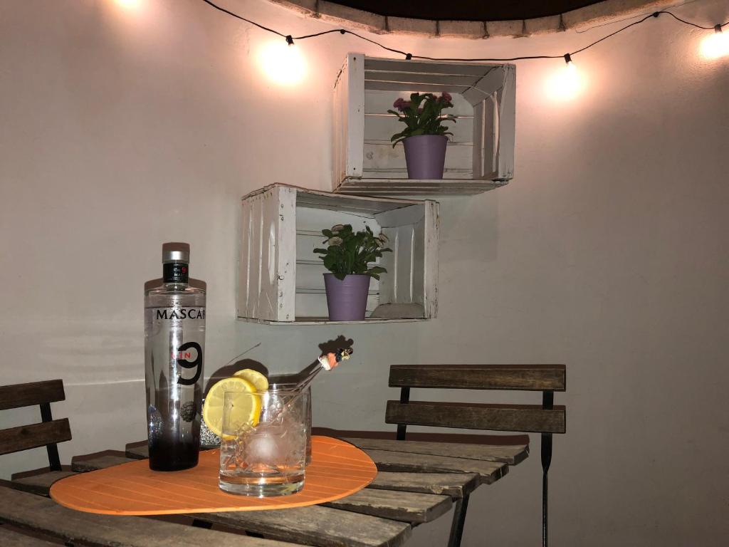 Nápoje v ubytování Loft Almagro