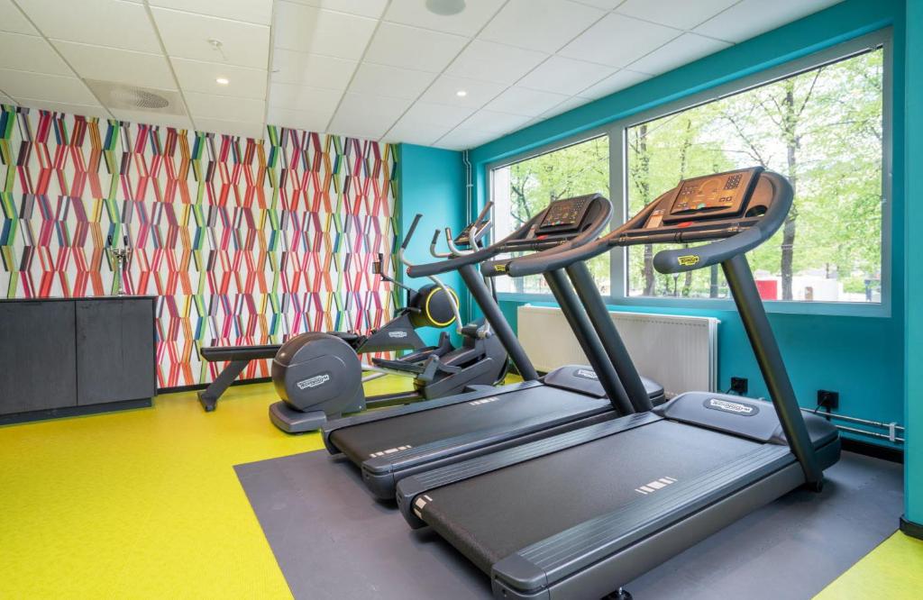 Fitness centrum a/nebo fitness zařízení v ubytování Thon Hotel Cecil