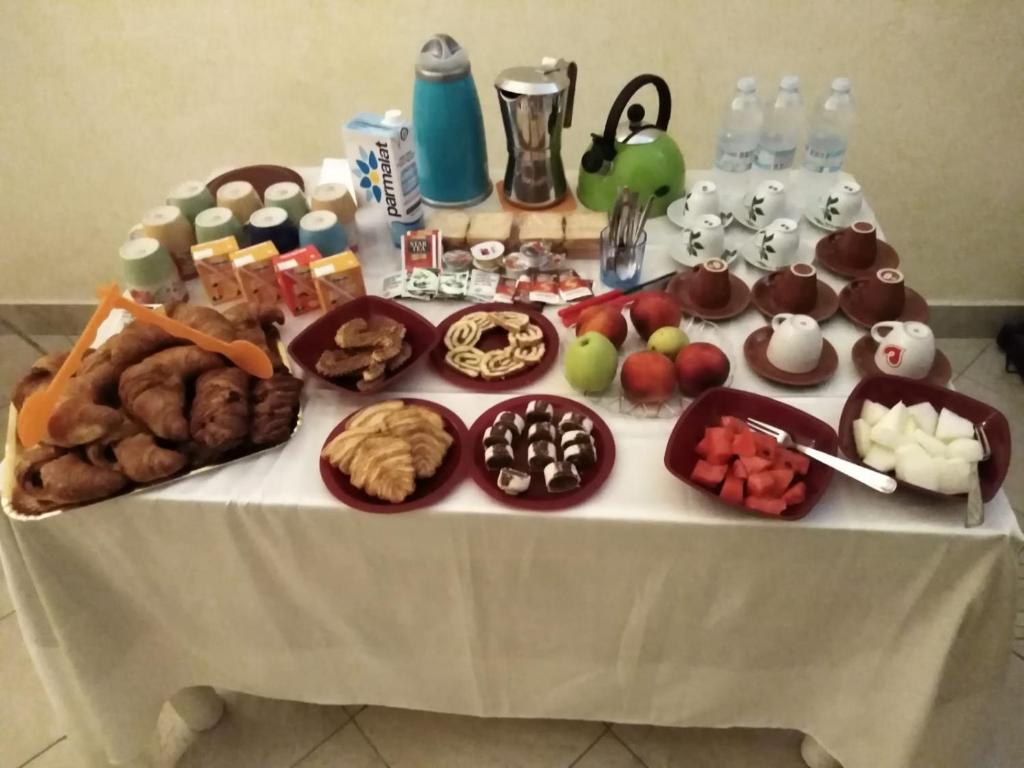 Jedlo v ubytovaní bed & breakfast alebo blízkom okolí