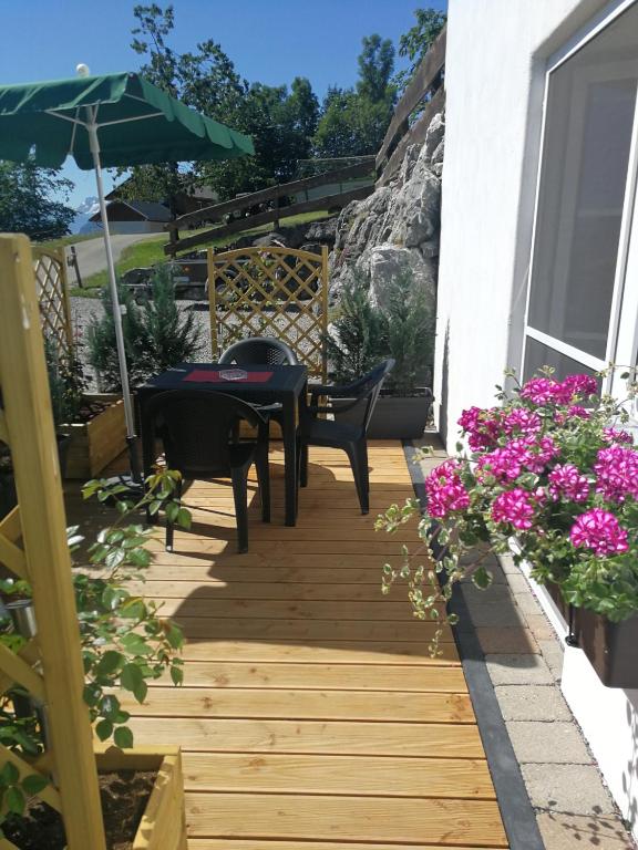Zahrada ubytování Ferienwohnung Greif
