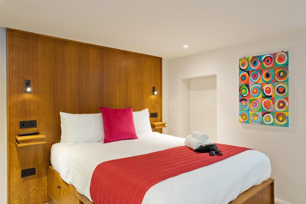Postel nebo postele na pokoji v ubytování Templebar Rooms