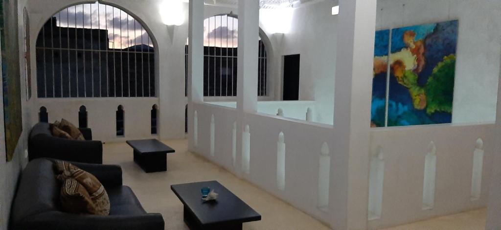 Posezení v ubytování Jamala Guesthouse
