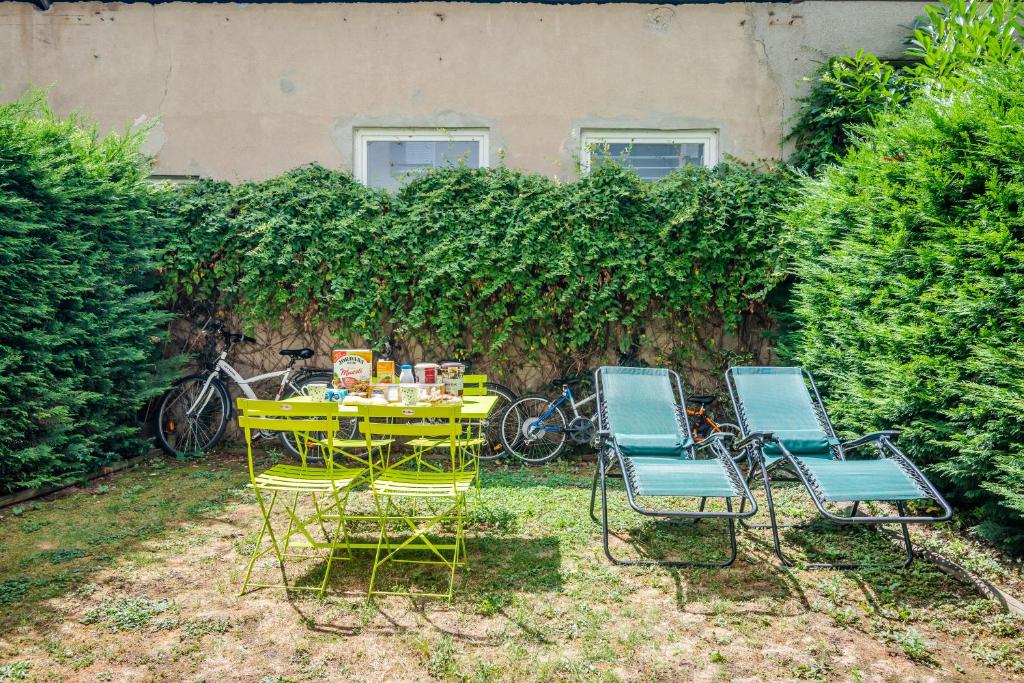 Zahrada ubytování Instant-Léman