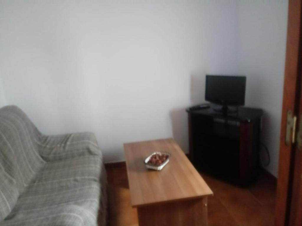 TV a/nebo společenská místnost v ubytování Alojamiento del Duende
