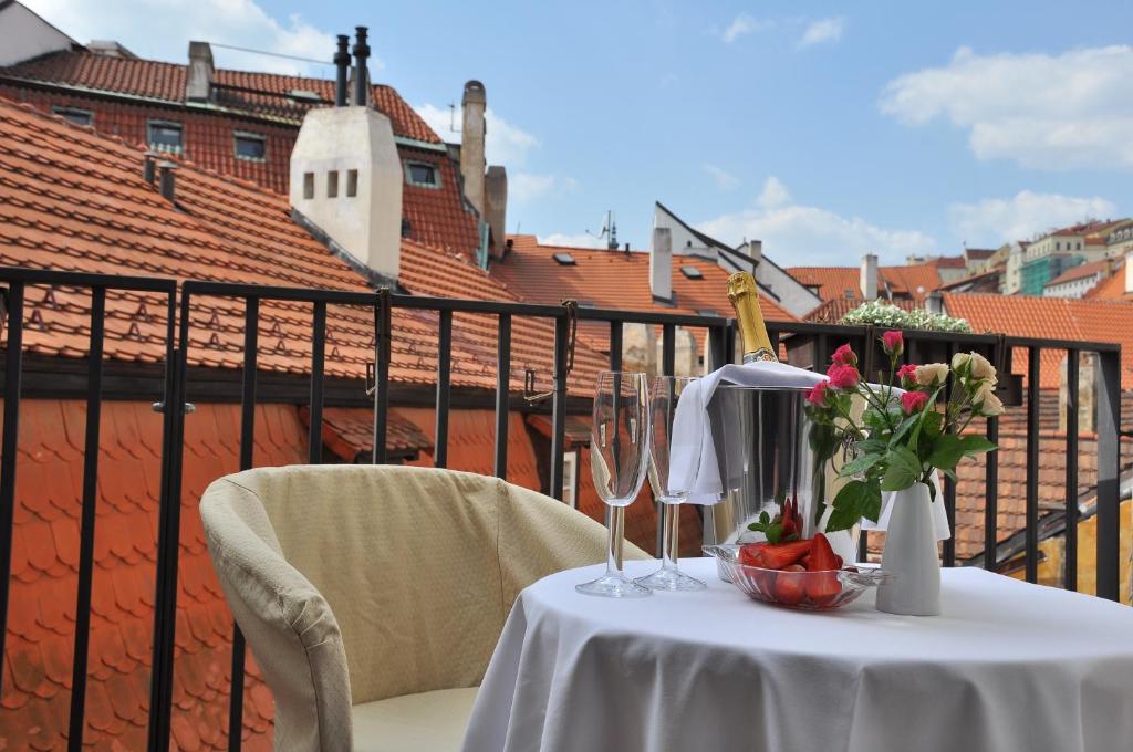 Balkon lub taras w obiekcie Boutique Hotel Constans