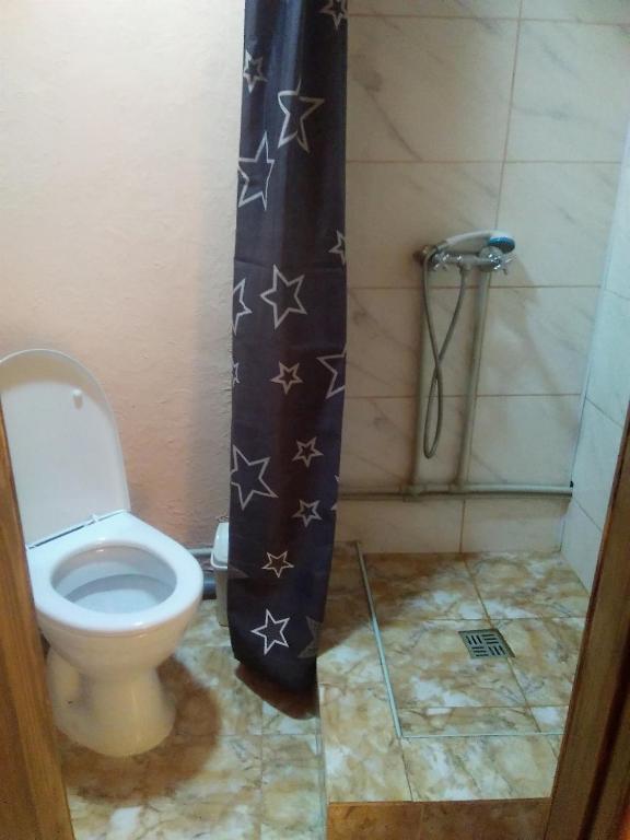 Koupelna v ubytování Krainya hata