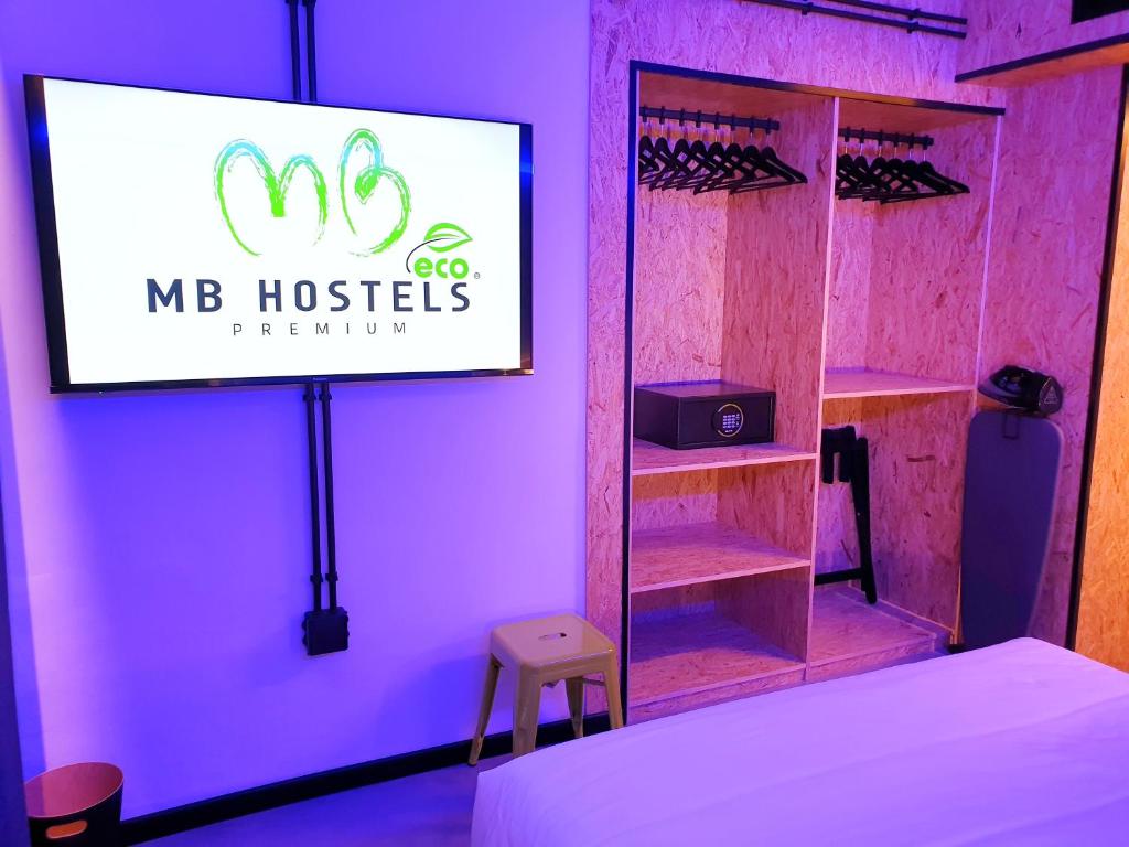 Postel nebo postele na pokoji v ubytování MB Hostels Premium ECO - Adults Recommended