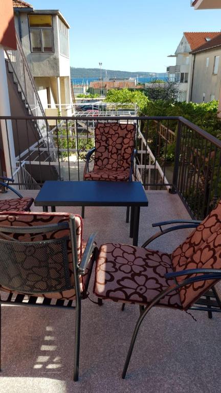 Balkón nebo terasa v ubytování Deluxe Apartment Nika