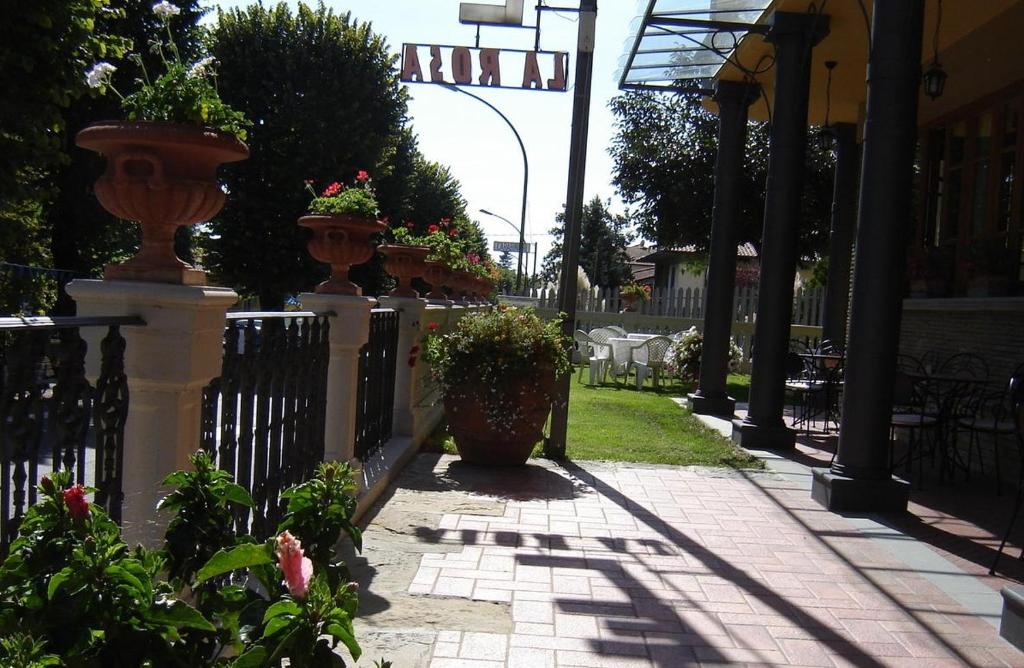 Zahrada ubytování Hotel La Rosa
