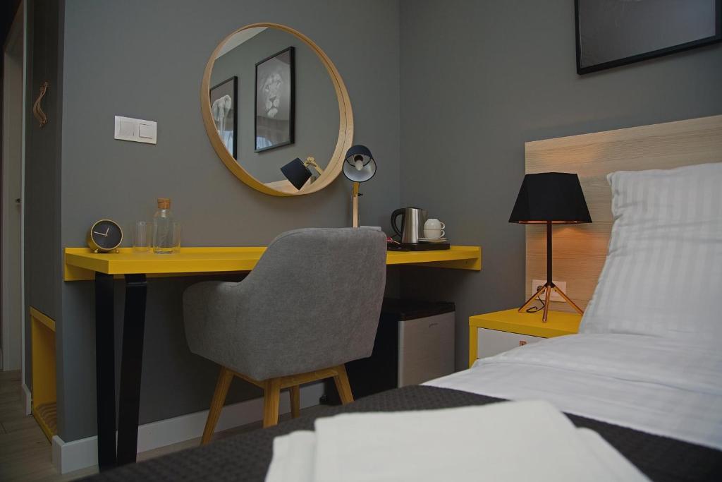 Postel nebo postele na pokoji v ubytování B&B ALIBI