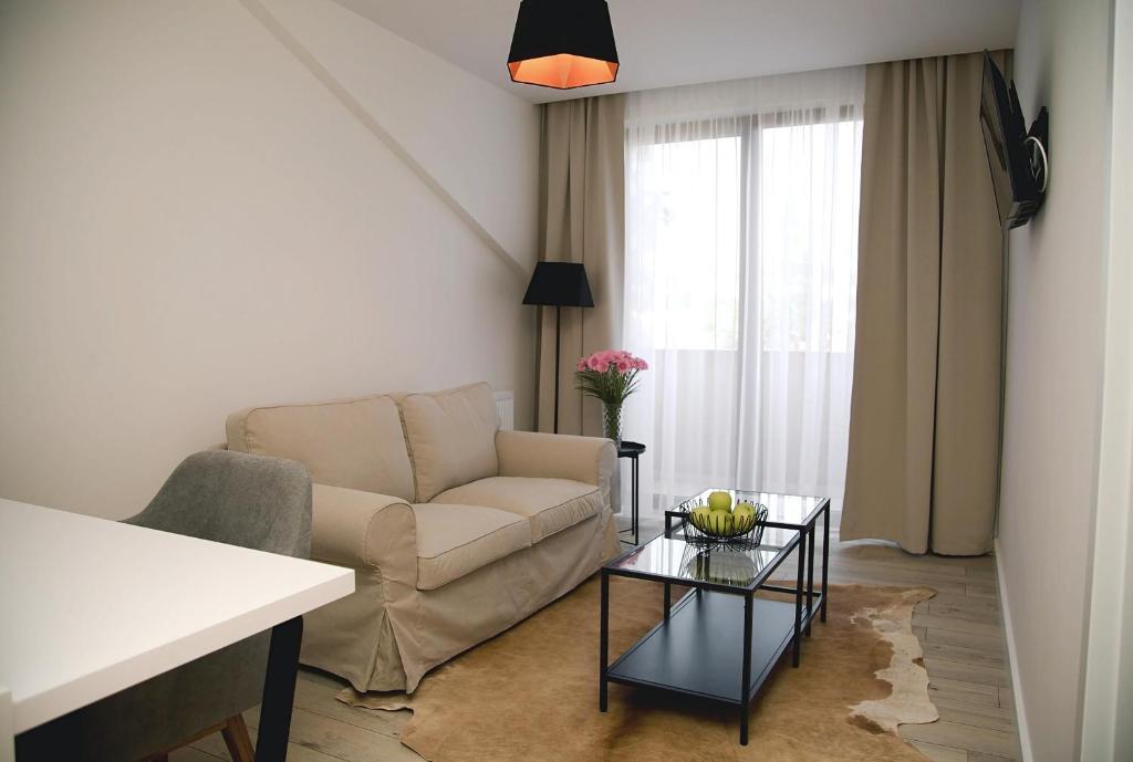 Posezení v ubytování B&B ALIBI