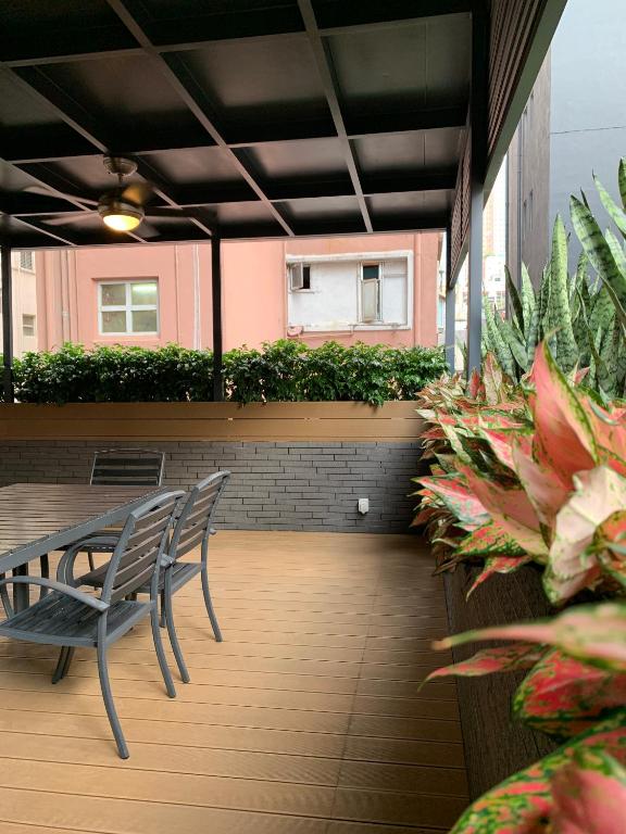 A balcony or terrace at MK STAY - formerly HOTEL MK