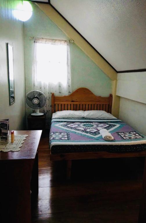 Postel nebo postele na pokoji v ubytování Mayoyao View Inn