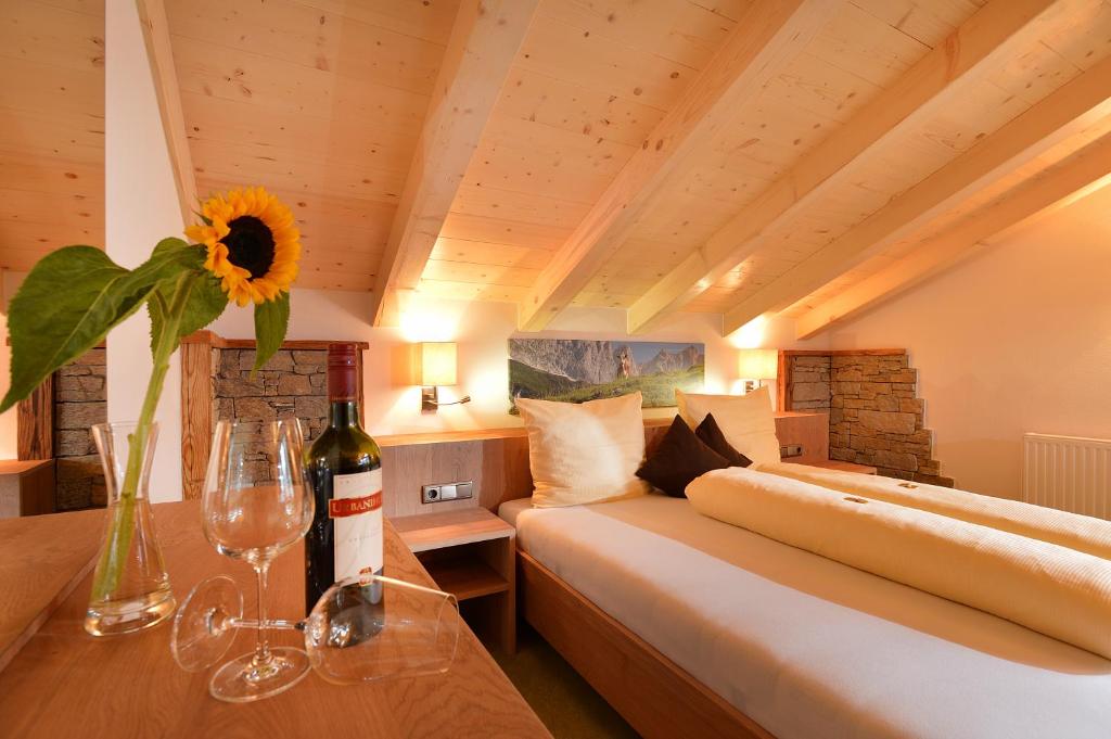 Postel nebo postele na pokoji v ubytování Hotel Reitlwirt