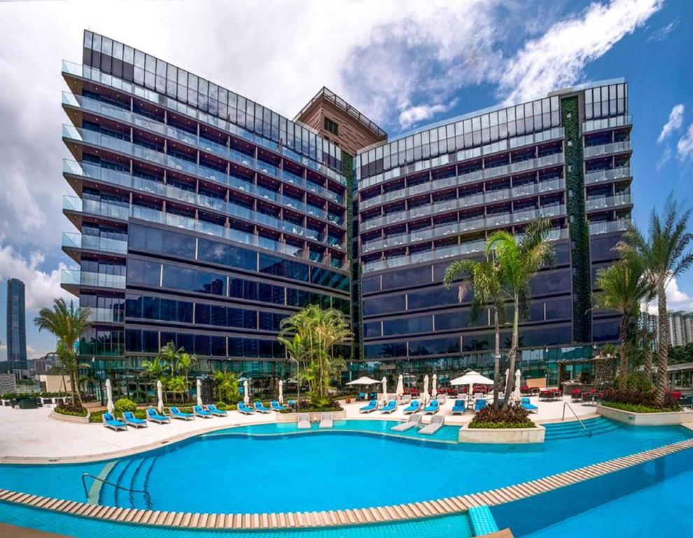 Bazén v ubytování YOHO Hollywood Roosevelt Hotel nebo v jeho okolí