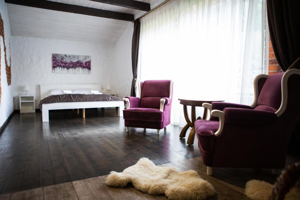Posezení v ubytování Villa Billa