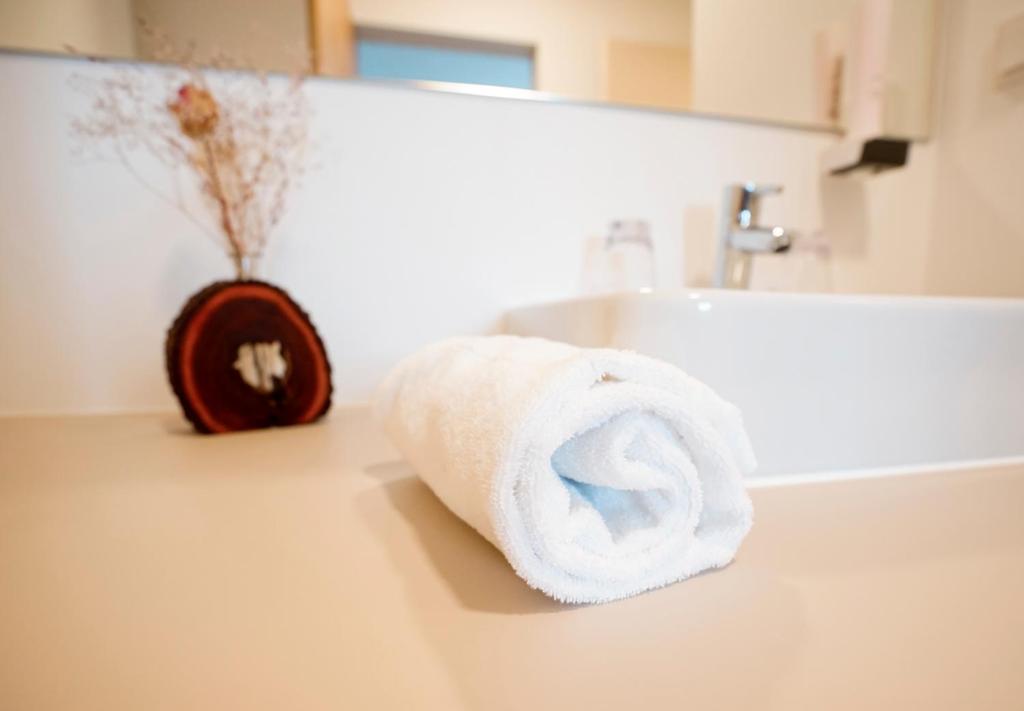 A bathroom at SPES Hotel & Seminare