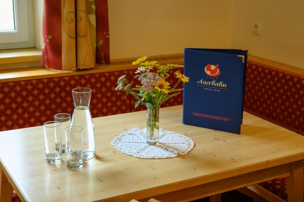 Nápoje v ubytování Hotel & Appartement Auerhahn