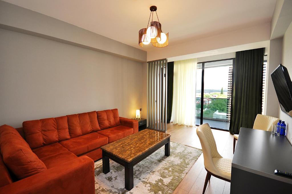 Posezení v ubytování Jazz Hotel
