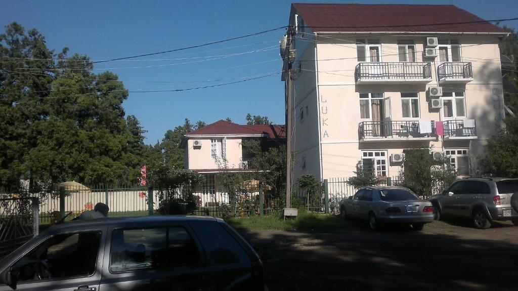 Budova, kde se penzion nachází