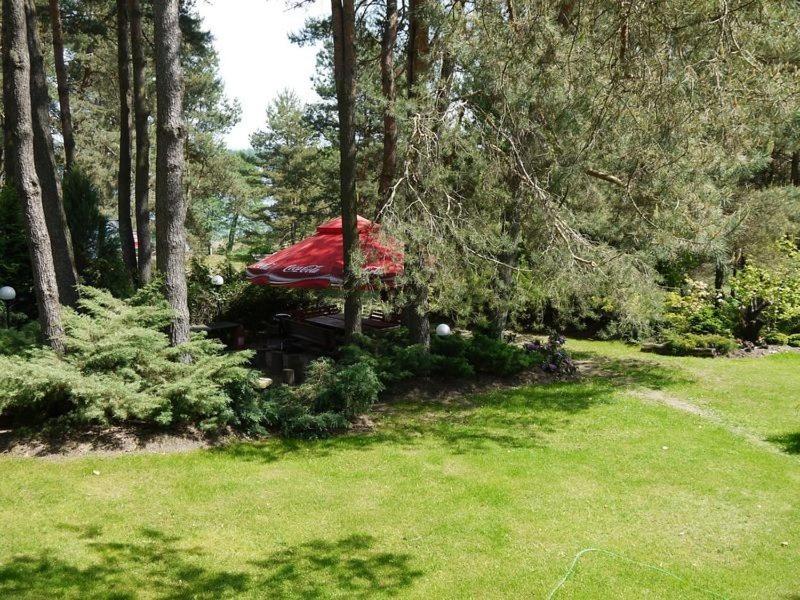 Vonkajšia záhrada v ubytovaní Pensjon Paradise