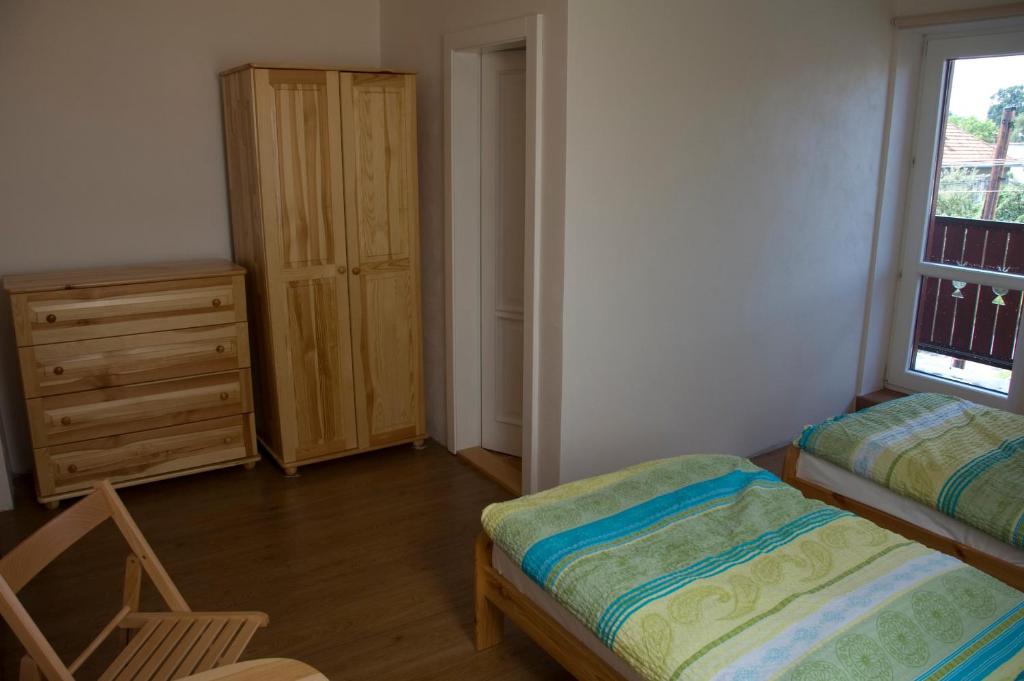 Postel nebo postele na pokoji v ubytování Privat Liska
