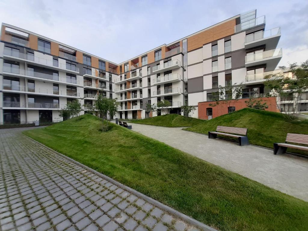 Budova, kde se apartmán nachází