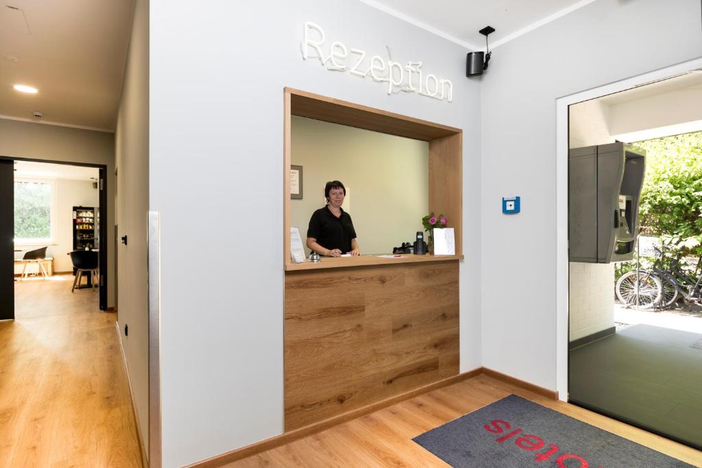 Vstupní hala nebo recepce v ubytování mk hotel eschborn