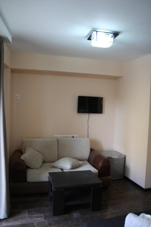TV a/nebo společenská místnost v ubytování Hotel Delisi